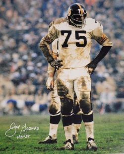 Autographed Joe Greene "HOF 87" Pittsburgh Steelers 11x14 Photo with COA