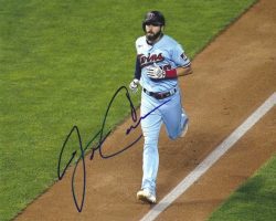 AUTOGRAPHED JAKE CAVE 8x10 Minnesota Twins Photo