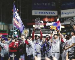 AUTOGRAPHED DAVE MARTINEZ 8X10 Washington Nationals photo