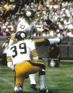 Autographed ROY GERELA 8X10 Pittsburgh Steelers Photo