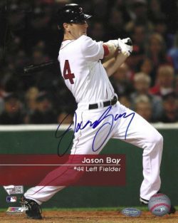 AUTOGRAPHED JASON BAY 8x10 Boston Red Sox Photo Fanatics