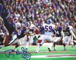 Autographed RAY BENTLEY 8X10 Buffalo Bills Photo