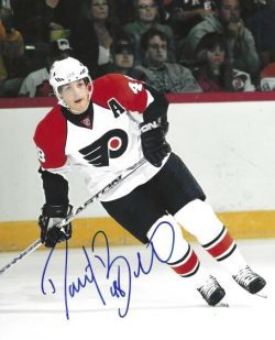 Autographed DANNY BRIERE 8x10 Philadelphia Flyers Photo