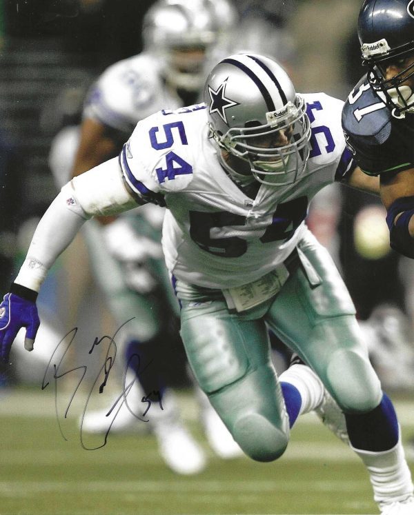 Autographed BOBBY CARPENTER 8x10 Dallas Cowboys Photo