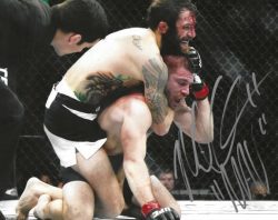 Autographed  Michael Chiesa UFC & MMA 8x10 photo with COA