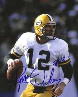 Autographed LYNN DICKEY 8X10 Green Bay Packers Photo