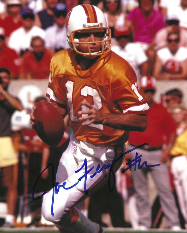 Autographed JOE FERGUSON 8X10 Tampa Bay Buccaneers Photo