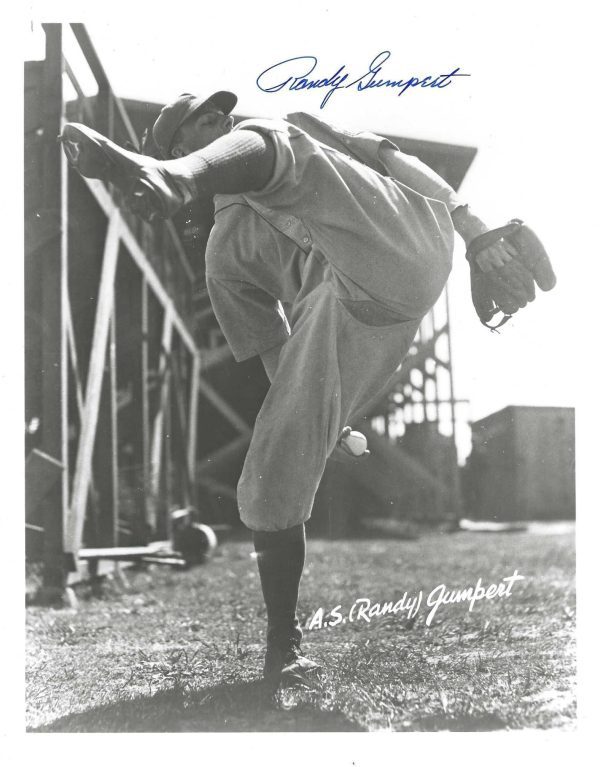 AUTOGRAPHED RANDY GUMPERT 8x10 New York Yankees Photo