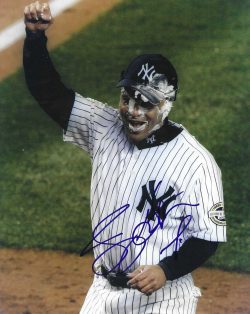 AUTOGRAPHED JERRY HAIRSTON JR  8X10 New York Yankees Photo