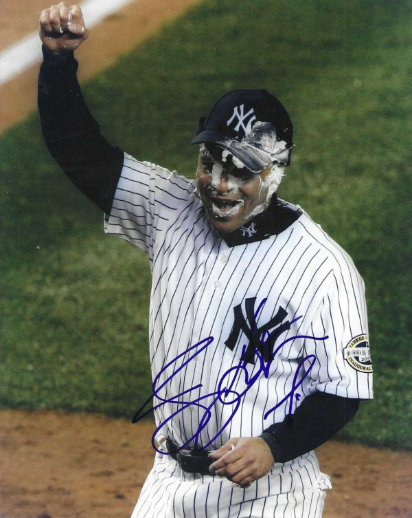 AUTOGRAPHED JERRY HAIRSTON JR  8X10 New York Yankees Photo