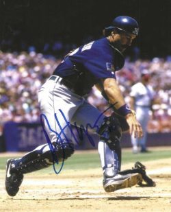 AUTOGRAPHED BRIAN HARPER  8X10 Miiwaukee Brewers photo