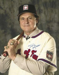Autographed TONY LARUSSA  8X10 St Louis Cardinals photo