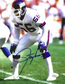 Autographed Lawrence Taylor New York Giants 8x10 Photo JSA