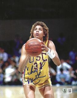Autographed CHERYL MILLER 8x10 USC Trojans Photo Beckett Witnessed