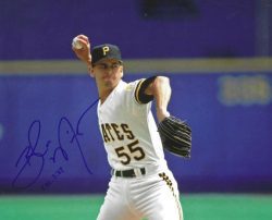 AUTOGRAPHED BLAS MINOR 8X10 Pittsburgh Pirates Photo