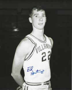 AUTOGRAPHED ED HASTINGS 8x10 Villanova Wildcats Photo