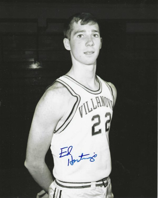 AUTOGRAPHED ED HASTINGS 8x10 Villanova Wildcats Photo