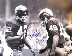 Autographed CHARLEY TAYLOR and BOBBY MITCHELL 16x20 Washington Redskins Photo JSA