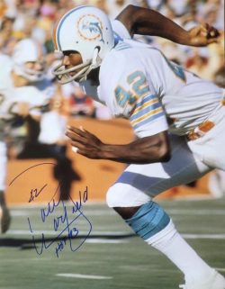 Autographed PAUL WARFIELD 16x20 Miami Dolphins photo