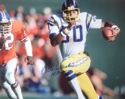 Autographed KELLEN WINSLOW "HOF 95" 16X20 San Diego Chargers Photo