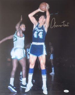AUTOGRAPHED JERRY WEST 16X20 Los Angeles Lakers photo JSA