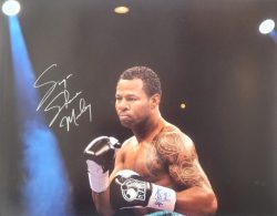 Autographed SUGAR SHANE MOSLEY Boxing 16x20 photo