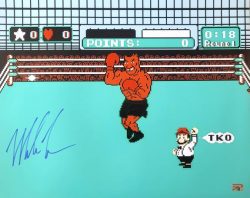 Autographed MIKE TYSON Boxing 16x20 photo