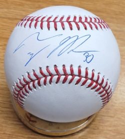 Autographed TYLER MAHLE Official Rawlings Major League Baseball