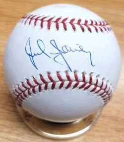 JULIAN JAVIER Autographed Official Major League Baseball