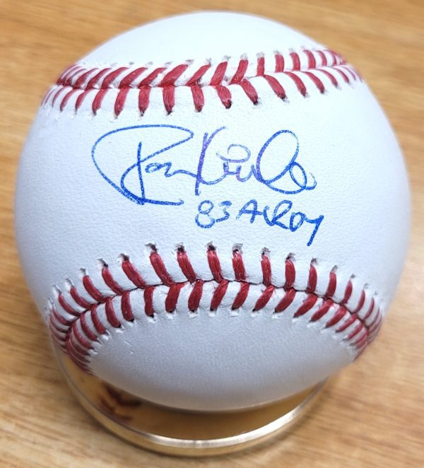 Autographed RON KITTLE "83 AL ROY" Official Major League Baseball