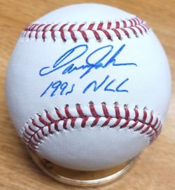 Autographed DANNY JACKSON "1993 NLC" Official Major League Baseball