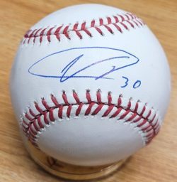 Autographed UBALDO JIMENEZ Official Major League Baseball