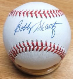 Autographed BOBBY SHANTZ Official American League Baseball