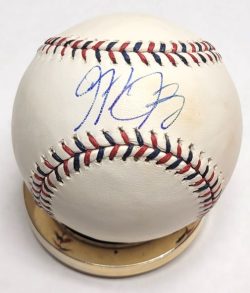 Autographed MICHAEL BOURNE Official 2010 All Star Game Baseball