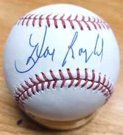 Autographed Dorian Boyland Official Major League Baseball