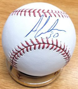 Autographed ALEJANDRO DE AZA Official Major League Baseball