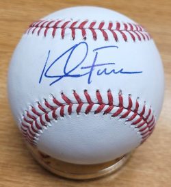 Autographed KYLE FARMER Official Major League Baseball