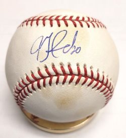 Autographed JON GARLAND Official Major League Baseball