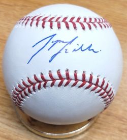 Autographed TYSON GILLIES Official Major League Baseball