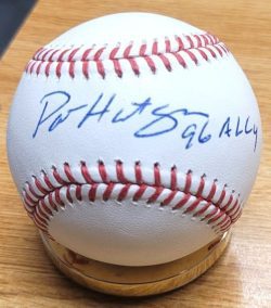 Autographed PAT HENTGEN "96 AL CY" Official Major League Baseball