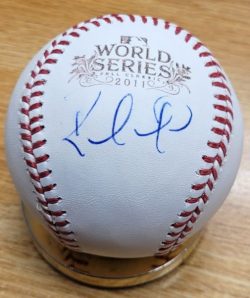 Autographed RAFAEL FURCAL Official 2011 World Series Major League Baseball