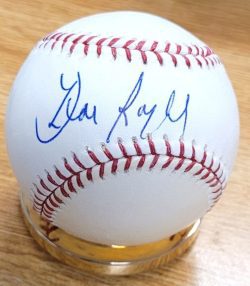 Autographed Dorian Boyland Official Major League Baseball