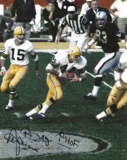 Autographed DONNY ANDERSON 8X10 Green Bay Packers Photo