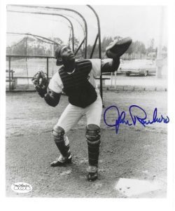 AUTOGRAPHED JOHN ROSEBORO 8X10 Los Angeles Dodgers photo JSA