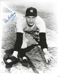 AUTOGRAPHED DON BOLLWEG  8X10 New York Yankees photo