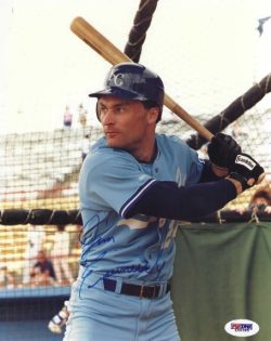 AUTOGRAPHED Jim Eisenreich 8x10 Kansas City Royals Photo PSA/DNA