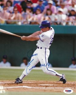 AUTOGRAPHED Jim Eisenreich 8x10 Kansas City Royals Photo PSA/DNA