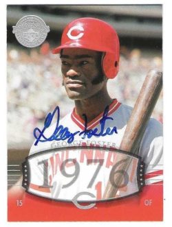 Autographed GEORGE FOSTER 2004 Upper Deck Timeless Teams Card