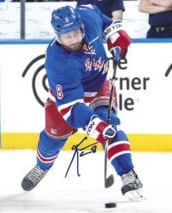 Autographed KEVIN KLEIN 8X10 New York Rangers Photo