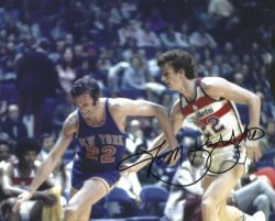 Autographed TOM KOZELKO 8x10 Baltimore Bullets Photo